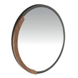 Angel Cerda Round Green MDF wood wall mirror - thumbnail 6