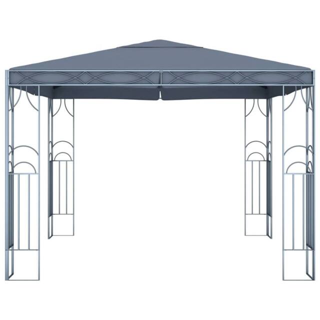 Berkfield Home Gazebo 300x300 cm Anthracite in Dark Grey - image 1
