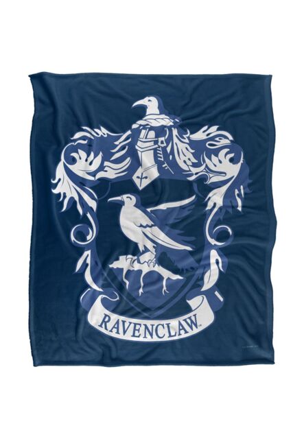 Warner Brothers Harry Potter Ravenclaw Crest 3 Blanket 152 x 127 cm in White - image 1