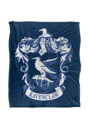 Warner Brothers Harry Potter Ravenclaw Crest 3 Blanket 152 x 127 cm in White - thumbnail 1