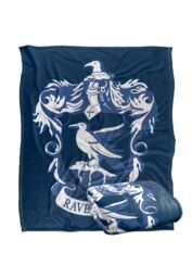 Warner Brothers Harry Potter Ravenclaw Crest 3 Blanket 152 x 127 cm in White - thumbnail 2