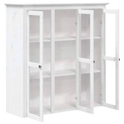 "Berkfield Home Highborad ""BODO"" White 115.5x43x200.5 cm Solid Wood Pine" - thumbnail 5