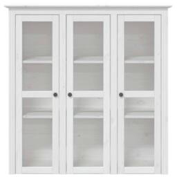 "Berkfield Home Highborad ""BODO"" White 115.5x43x200.5 cm Solid Wood Pine" - thumbnail 4