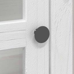 "Berkfield Home Highborad ""BODO"" White 115.5x43x200.5 cm Solid Wood Pine" - thumbnail 6