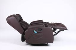SquareBoxx Valentino 10-in-1 Massage Armchair Recliner in Brown - thumbnail 5