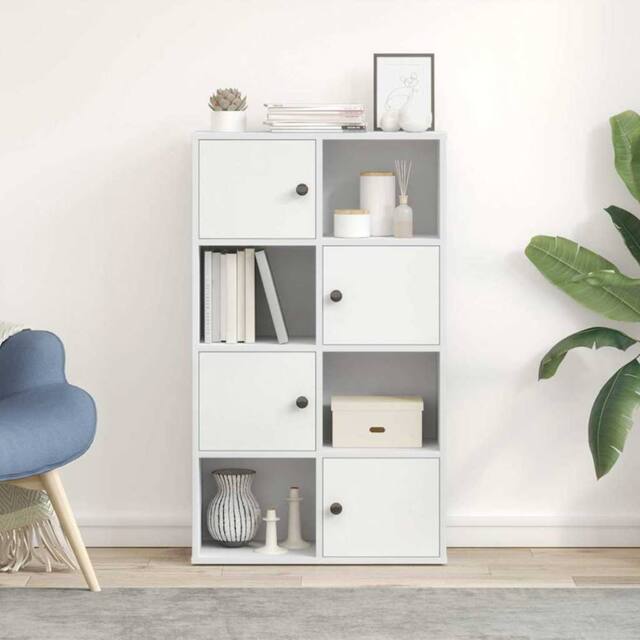Berkfield Home Durable Bookcase White 60x24x101.5 cm Engineered Wood - image 1