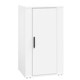 Berkfield Home Sideboard White 40x33x70 cm Engineered Wood - Size: 40 x 33 x 70 cm - thumbnail 3