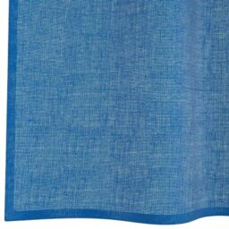 Berkfield Home Voile Curtains with Grommets 2 pcs Royal Blue - thumbnail 6