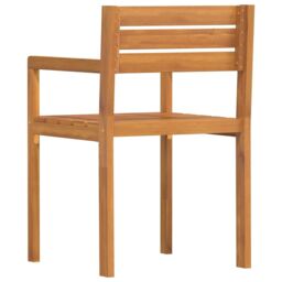Berkfield Home Garden Chairs 2 pcs 50x53x80 cm Solid Wood Acacia in Brown - Size: 50 x 53 x 80 cm - thumbnail 7
