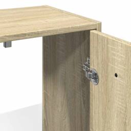 Berkfield Home 2 Piece Bathroom Furniture Set Sonoma Oak Engineered Wood in Light Brown - thumbnail 9