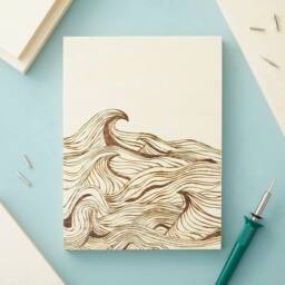 NESTLUNE Unfinished Wooden Panels 6 Pack 23x30.5cm in Natural - Size: 81 cm x 49 cm - thumbnail 5