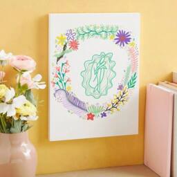 NESTLUNE Unfinished Wooden Panels 6 Pack 23x30.5cm in Natural - Size: 81 cm x 49 cm - thumbnail 4