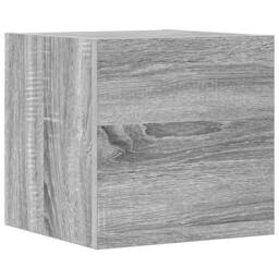Berkfield Home Modern 4 Piece TV Cabinet Set Grey Sonoma Engineered Wood - thumbnail 7
