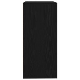 Berkfield Home Sideboard Black Oak 57x34x76 cm Engineered Wood - Size: 57 x 34 x 76 cm - thumbnail 7