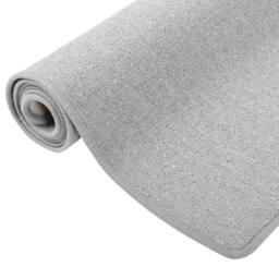 Berkfield Home Carpet Runner Light Grey 50x150 cm - Size: 100 cm diameter - thumbnail 1