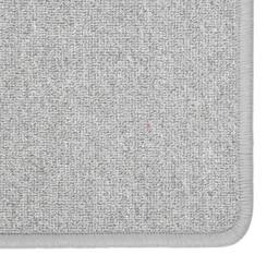 Berkfield Home Carpet Runner Light Grey 50x150 cm - Size: 100 cm diameter - thumbnail 3