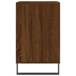 Berkfield Home Shoe Cabinet Brown Oak 102x36x60 cm Engineered Wood - Size: 102 x 36 x 60 cm - thumbnail 5