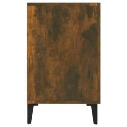 Berkfield Home Sideboard Smoked Oak 100x36x60 cm Engineered Wood in Brown - Size: 100 x 36 x 60 cm - thumbnail 6