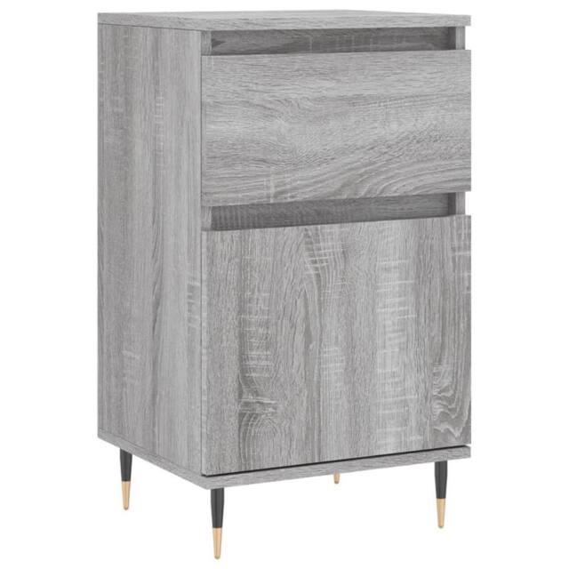 Berkfield Home Sideboard Grey Sonoma 40x35x70 cm Engineered Wood - Size: 40 x 35 x 70 cm - image 1