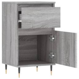 Berkfield Home Sideboard Grey Sonoma 40x35x70 cm Engineered Wood - Size: 40 x 35 x 70 cm - thumbnail 6