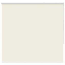 Berkfield Home Roller Blind Blackout Off-White 145x150 cm Fabric Width 141.6 cm Polyester in White