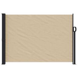 Berkfield Home Retractable Side Awning Beige 140x600 cm - thumbnail 1