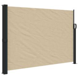 Berkfield Home Retractable Side Awning Beige 140x600 cm - thumbnail 3