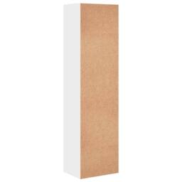 Berkfield Home Decorative Bookcase White 40x30x152 cm Engineered Wood - Size: 40 x 30 x 152 cm - thumbnail 7