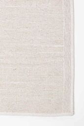 Homescapes Black & White Bath Mat 100% Cotton Boho Design, 50 x 80 cm - thumbnail 4