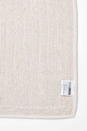 Homescapes Black & White Bath Mat 100% Cotton Boho Design, 50 x 80 cm - thumbnail 5