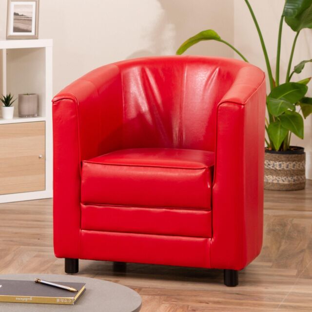 Artemis Home Aspen Tub Chair in Red - image 1