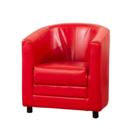 Artemis Home Aspen Tub Chair in Red - thumbnail 2