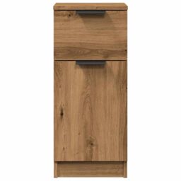 Berkfield Home Sideboard Artisan Oak 30x30x70 cm Engineered Wood in Brown - Size: 30 x 30 x 70 cm - thumbnail 5