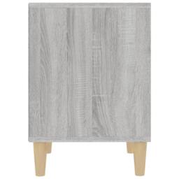 Berkfield Home Bedside Cabinet Grey Sonoma 40x35x50 cm - Size: 40 x 35 x 50 cm - thumbnail 6