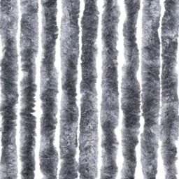 Berkfield Home Insect Curtain Silver 100x220 cm Chenille - thumbnail 6