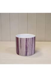 KDMD Charming Subtle Wood Grain Pot in Purple - thumbnail 1