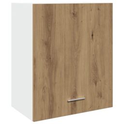 Berkfield Home Hanging Cabinet Artisan Oak 50x31x60 cm Engineered Wood in Brown - Size: 50 x 31 x 60 cm - thumbnail 2