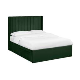 Cheshire Coral Bottle Green Dual Storage Door King Bed - King (150cm) - thumbnail 2