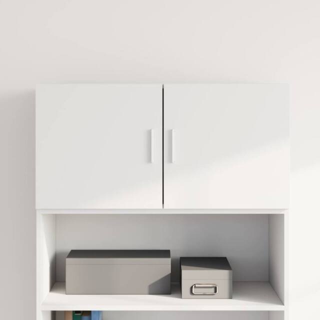 Berkfield Home Wall Cabinet White 80x42.5x40 cm Engineered Wood - image 1