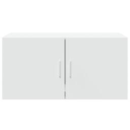 Berkfield Home Wall Cabinet White 80x42.5x40 cm Engineered Wood - thumbnail 4