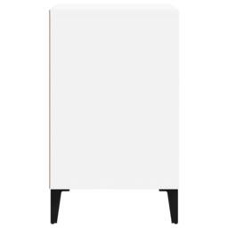 Berkfield Home Shoe Cabinet High Gloss White 102x36x60 cm Engineered Wood - Size: 102 x 36 x 60 cm - thumbnail 4