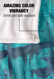JQ Licensing En Aquatic Realm Mermaid Silky Touch Super Soft Throw Blanket 152 X 127 cm in White - thumbnail 4
