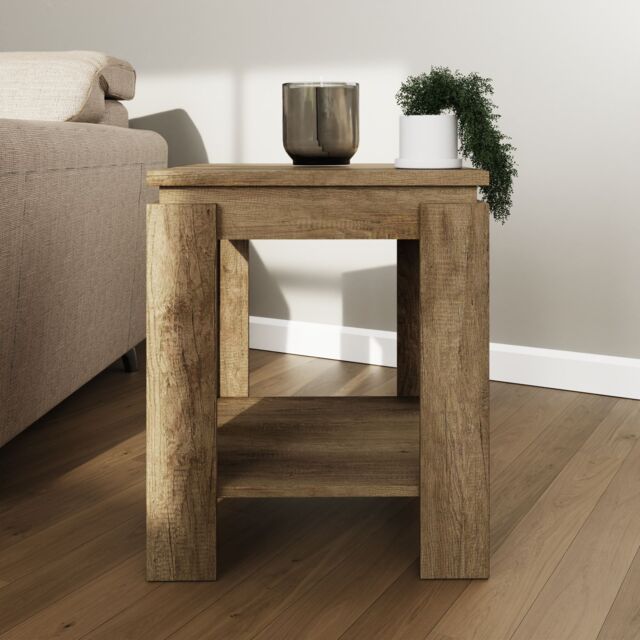 GFW Canyon Lamp Table in Light Oak - image 1