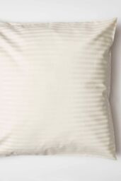 Belledorm Hotel Suite Satin Stripe 540 Thread Count Continental Pillowcase in Ivory