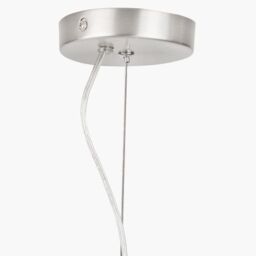 Ruma Rattan Dome Pendant Ceiling Light in Natural - thumbnail 5
