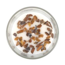 Something Different Vanilla Stardust Crystal Chips Candle in Off-White - thumbnail 2
