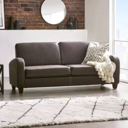 Cheshire Premium Stylish Chestnut Brown Vivo 2 Seater - thumbnail 2