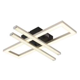 Netlighting Highway Semi Flush Ceiling Light Matt Silver 2x LED 4000K - thumbnail 5
