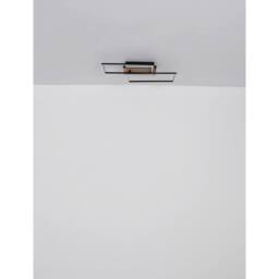 Netlighting Highway Semi Flush Ceiling Light Matt Silver 2x LED 4000K - thumbnail 6