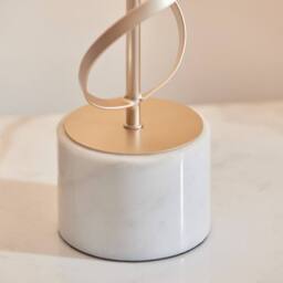 Pagazzi Briar Gold & White Marble Table Lamp - thumbnail 5